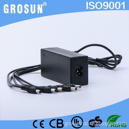Alibaba china suppliers Desk-top power adapter DC output adapter 12V 5A CE FCC approved